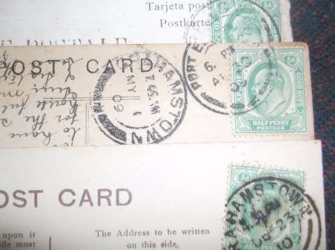 POSTCARDS / STAMPS : SA KINGS HEADS /TRANSVAAL/ NATAL / CAPE OF GOOD HOPE